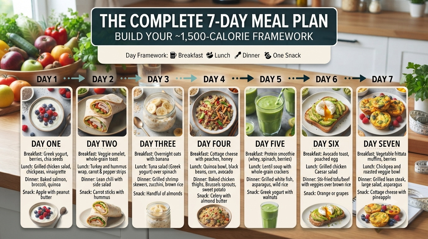 7-day diet plan for weight loss
