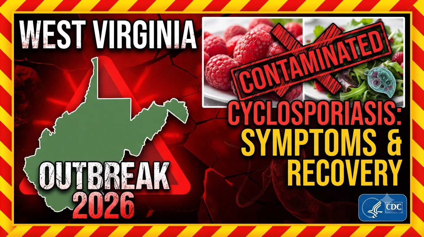 West Virginia Cyclosporiasis Outbreak 2026
