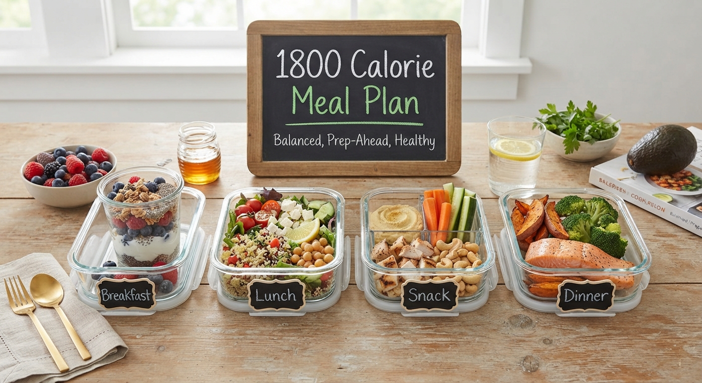 1800 Calorie Meal Plan