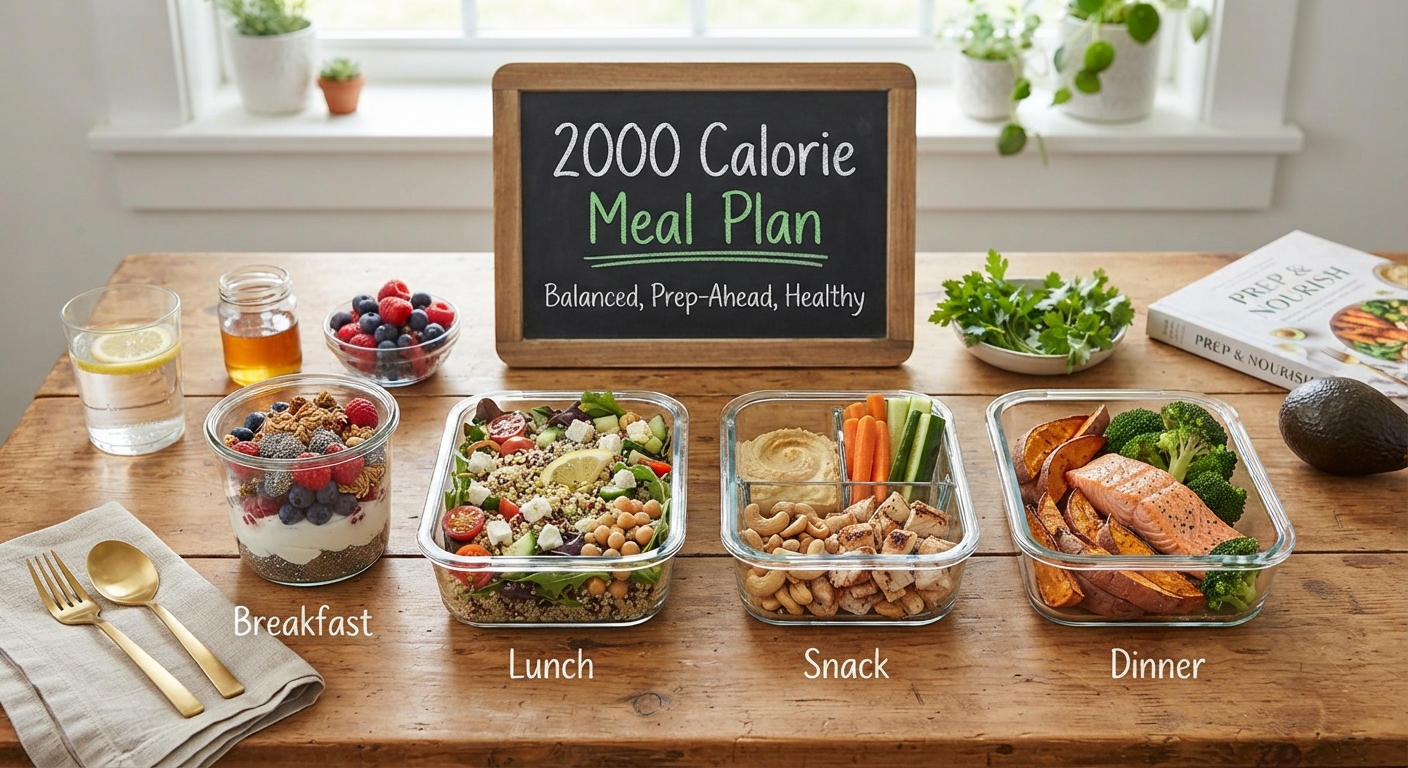 2000 Calorie Meal Plan 7 Days of Real Food, and Why 2,000 Is on Your Food Label